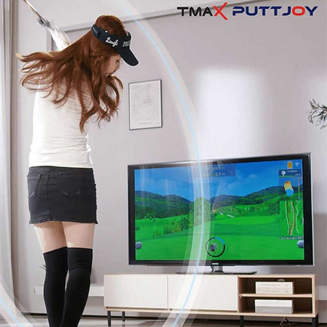 스크린골프장 스마트폰 스마트TV로 즐기는 골프연습 홈트족을 위한